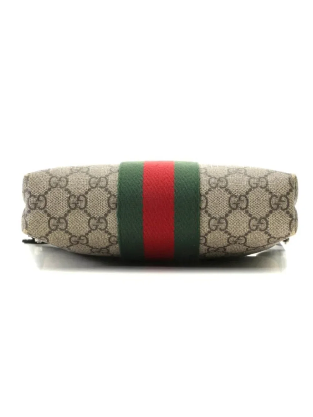 Gucci Sherry Line GG Supreme Shoulder Bag Beige Brown